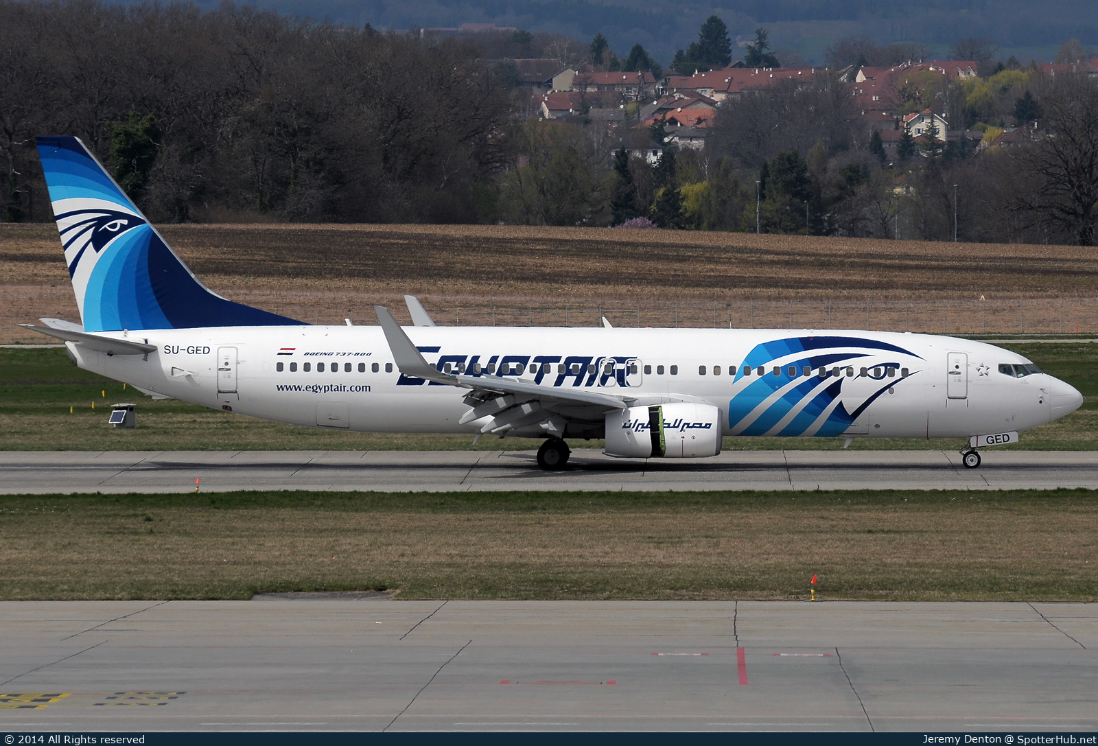 Photo of SU-GED - Boeing 737-866 operated by Egyptair