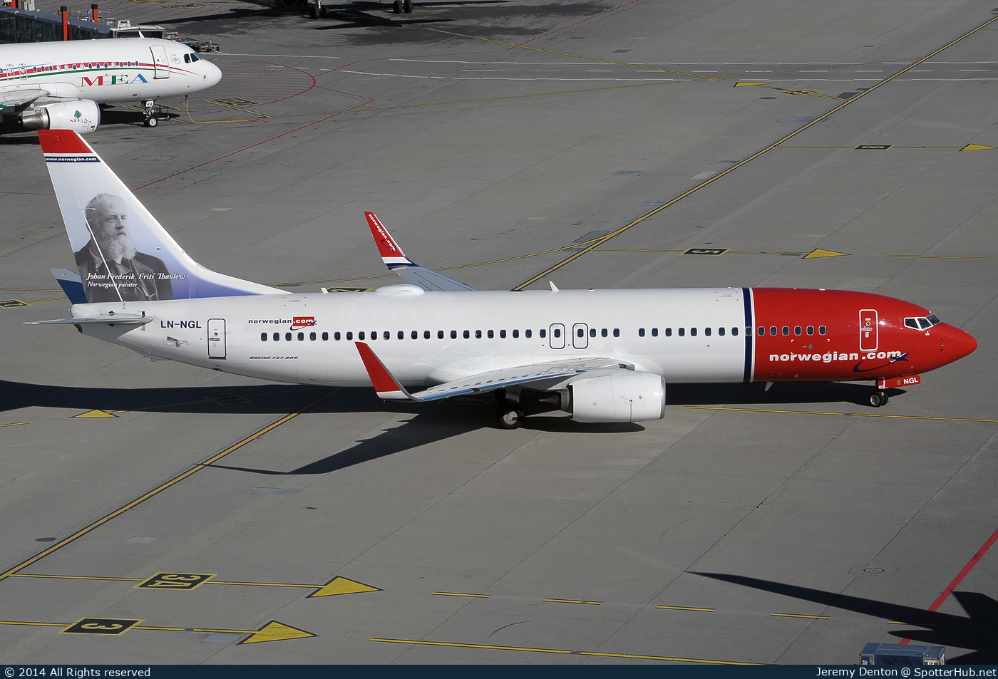 Photo of LN-NGL - Boeing 737-8JP operated by Norwegian Air Shuttle