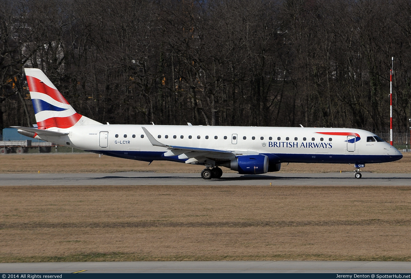 Photo of G-LCYR - Embraer ERJ-190SR operated by BA CityFlyer