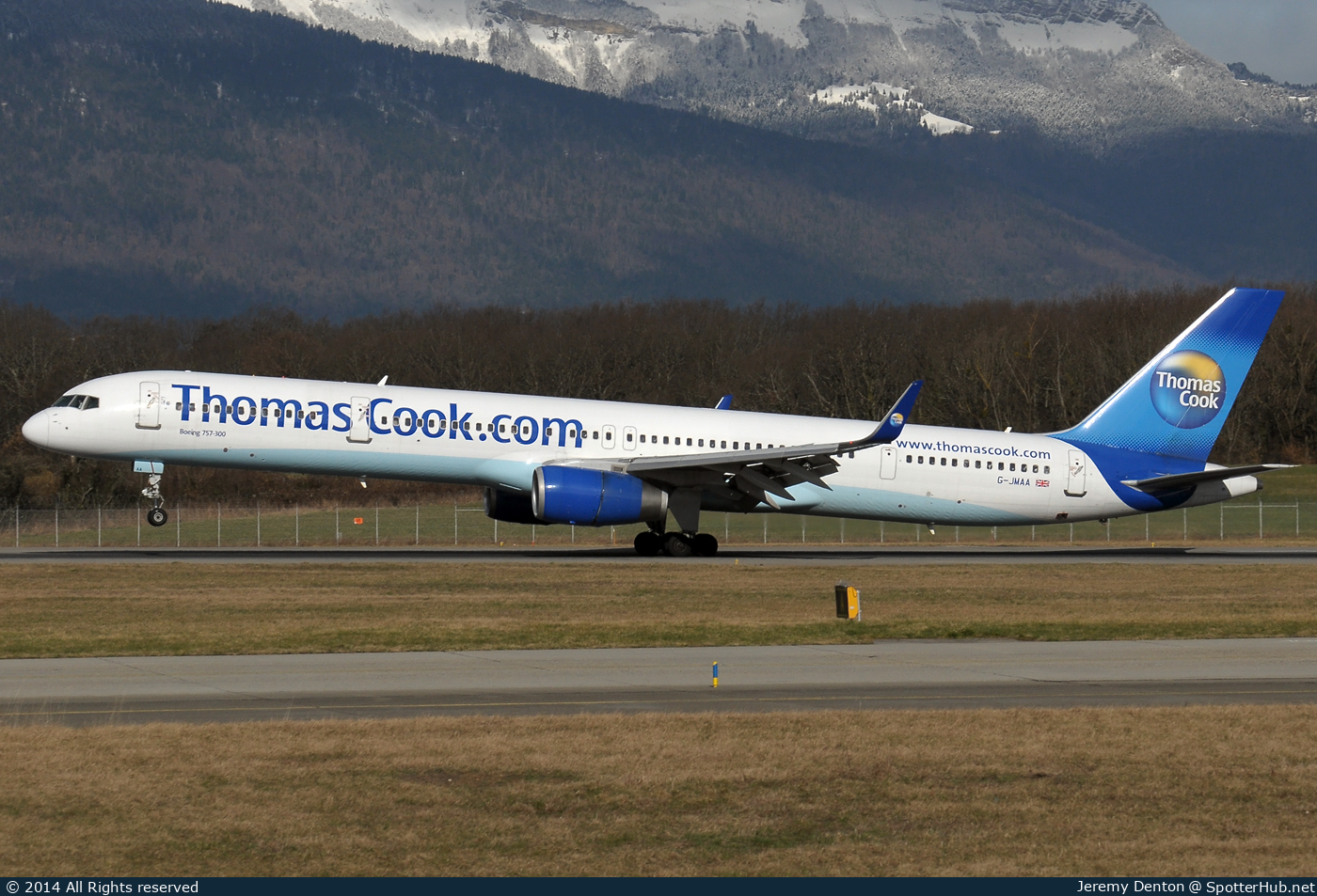 Photo of G-JMAA - Boeing 757-3CQ operated by Thomas Cook Airlines