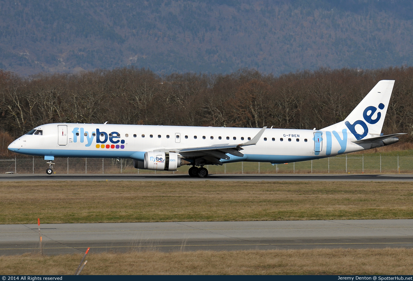 Photo of G-FBEN - Embraer ERJ-195LR operated by flybe