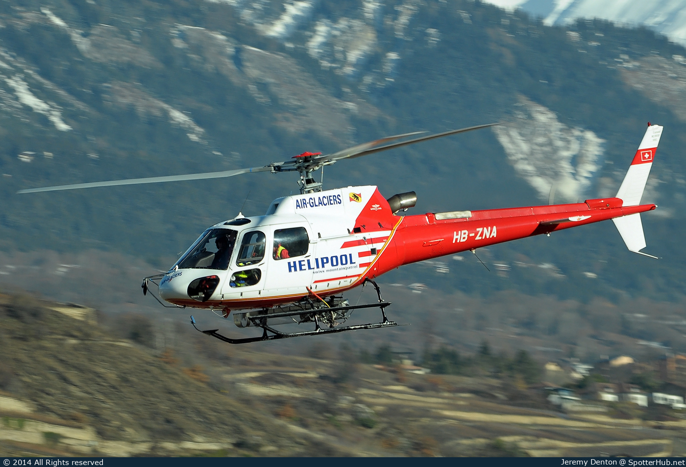 Photo of HB-ZNA - Aérospatiale AS350B3 Écureuil operated by Air Glaciers