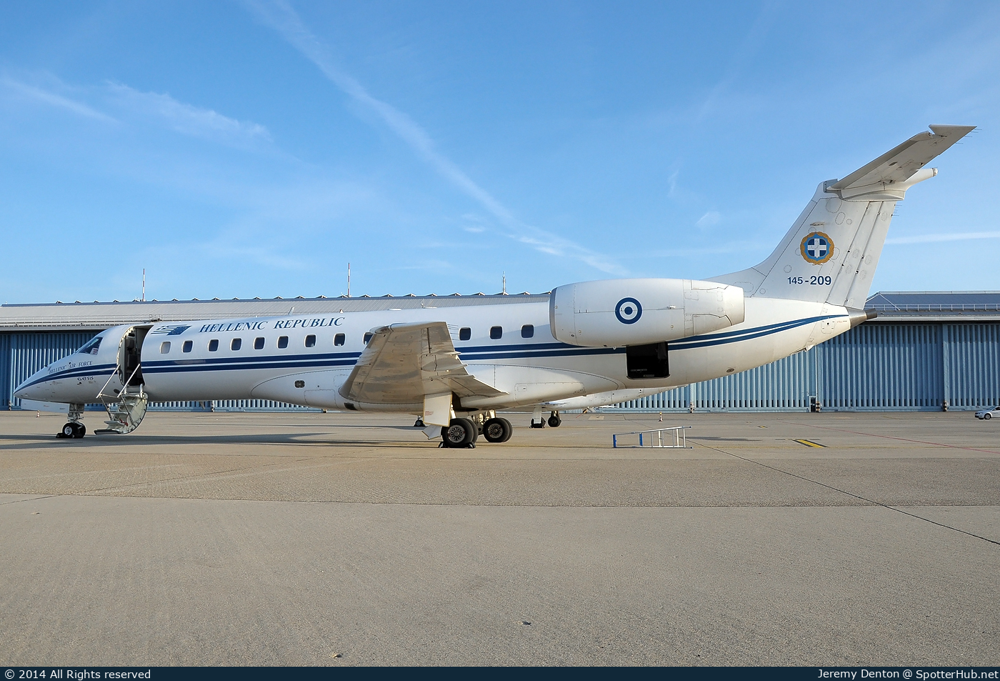 Photo of 145-209 - Embraer ERJ-135LR operated by Hellenic Air Force
