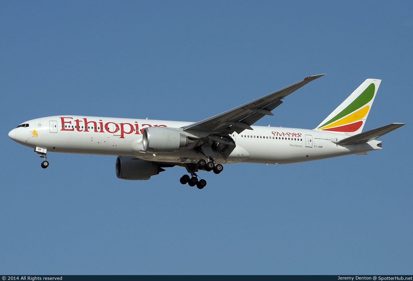 Photo of ET-ANR - Boeing 777-260(LR) operated by Ethiopian Airlines