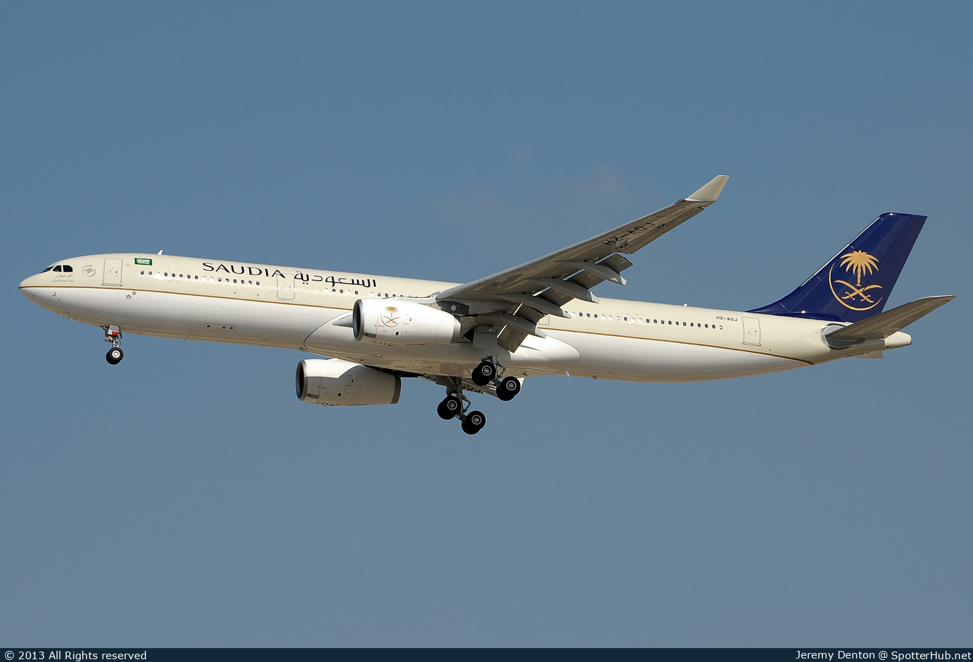 Photo of HZ-AQJ - Airbus A330-343 operated by Saudia