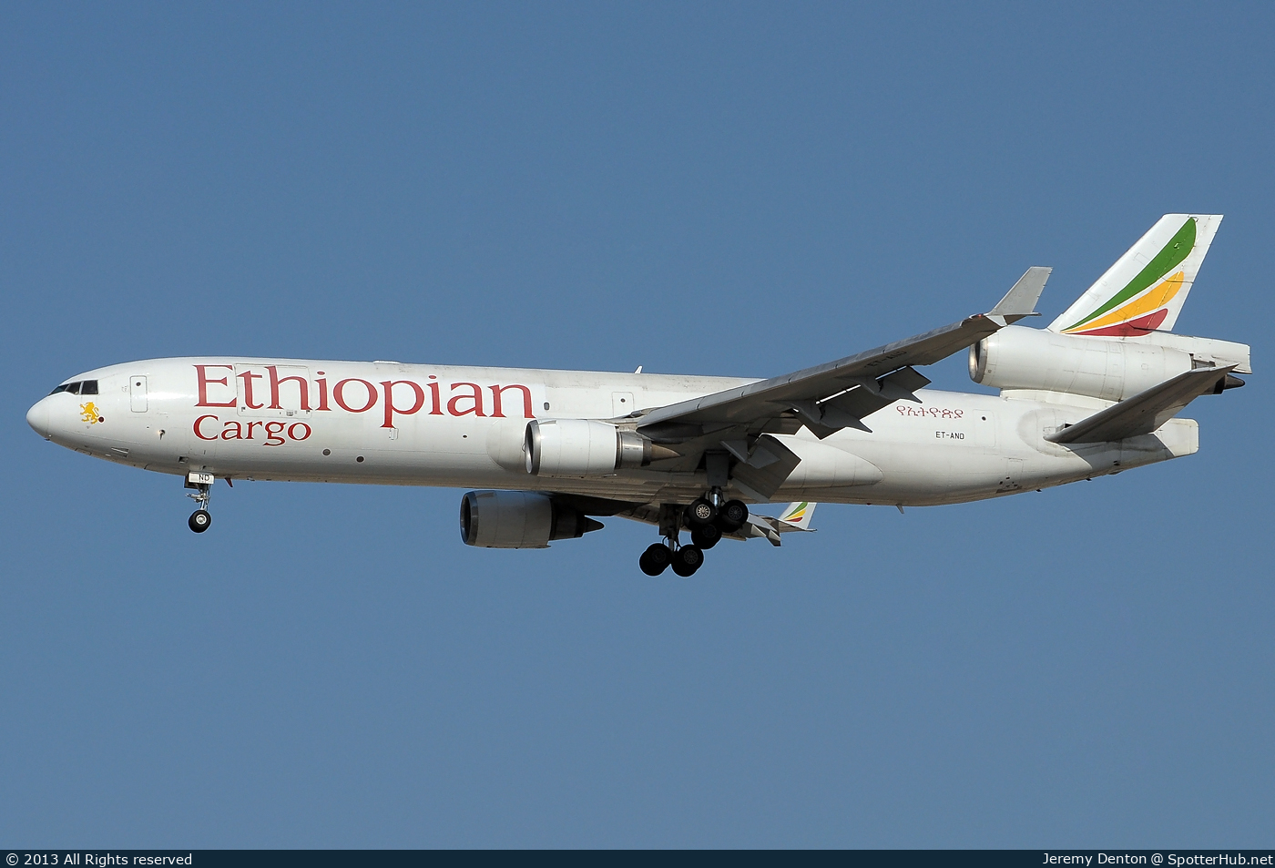 Photo of ET-AND - McDonnell Douglas MD-11(F) operated by Ethiopian Airlines Cargo
