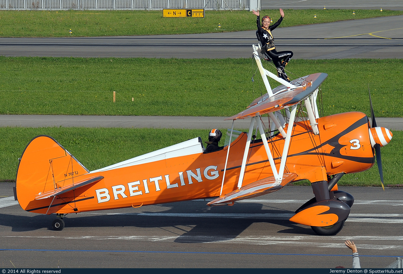 Photo of N707TJ - Boeing N2S-1 Kaydet operated by Private