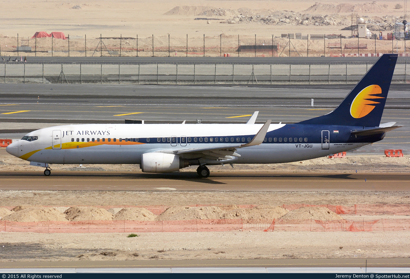 Photo of VT-JGU - Boeing 737-85R operated by Jet Airways