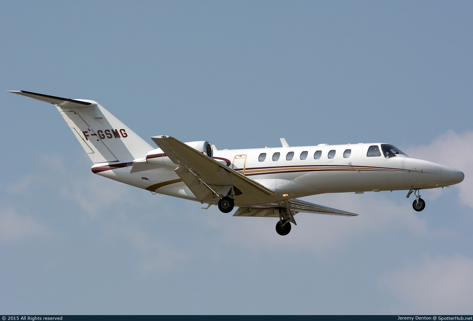 Photo of F-GSMG - Cessna 525B CitationJet CJ3 operated by Private