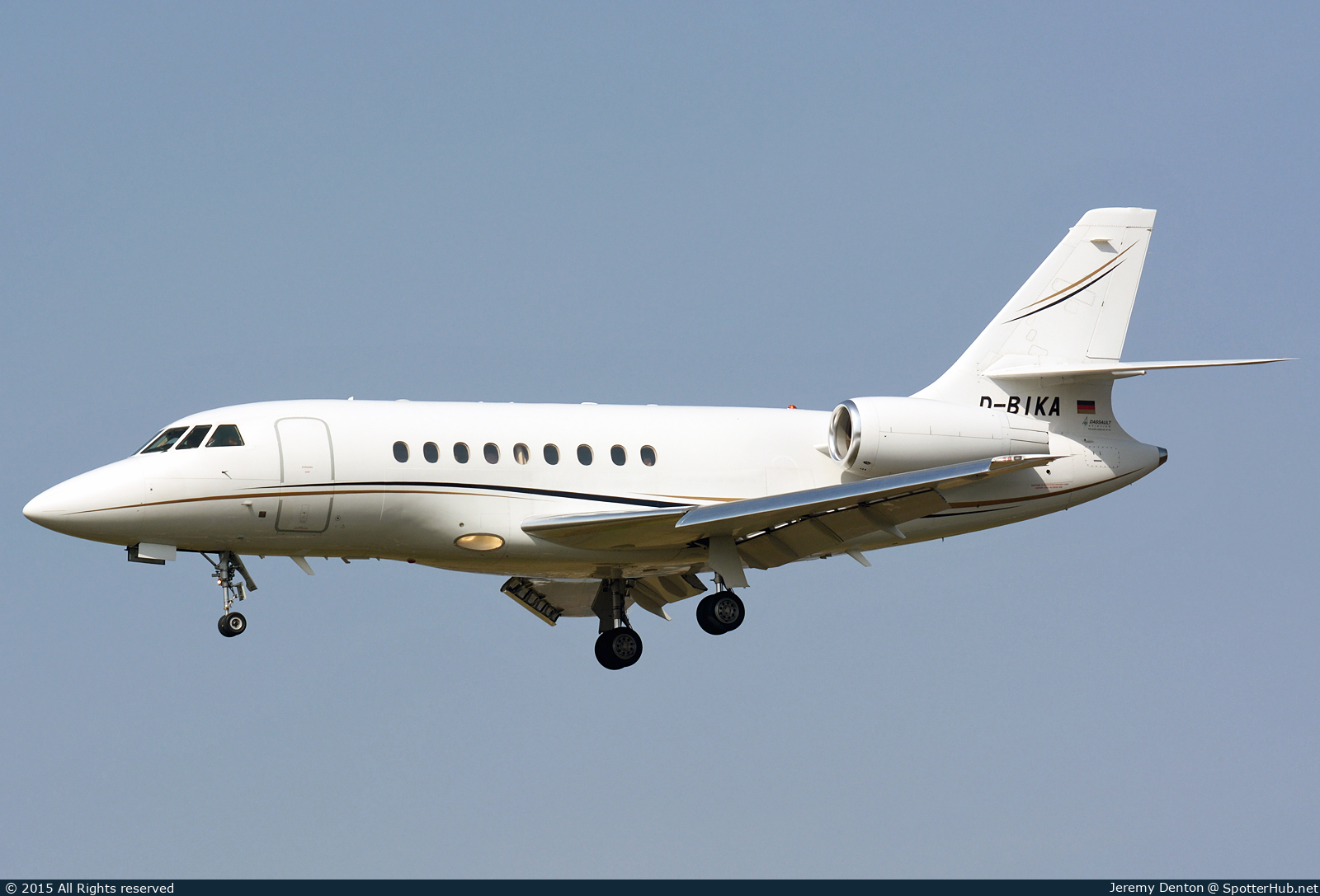 Photo of D-BIKA - Dassault Falcon 2000EX operated by ACM Air Charter