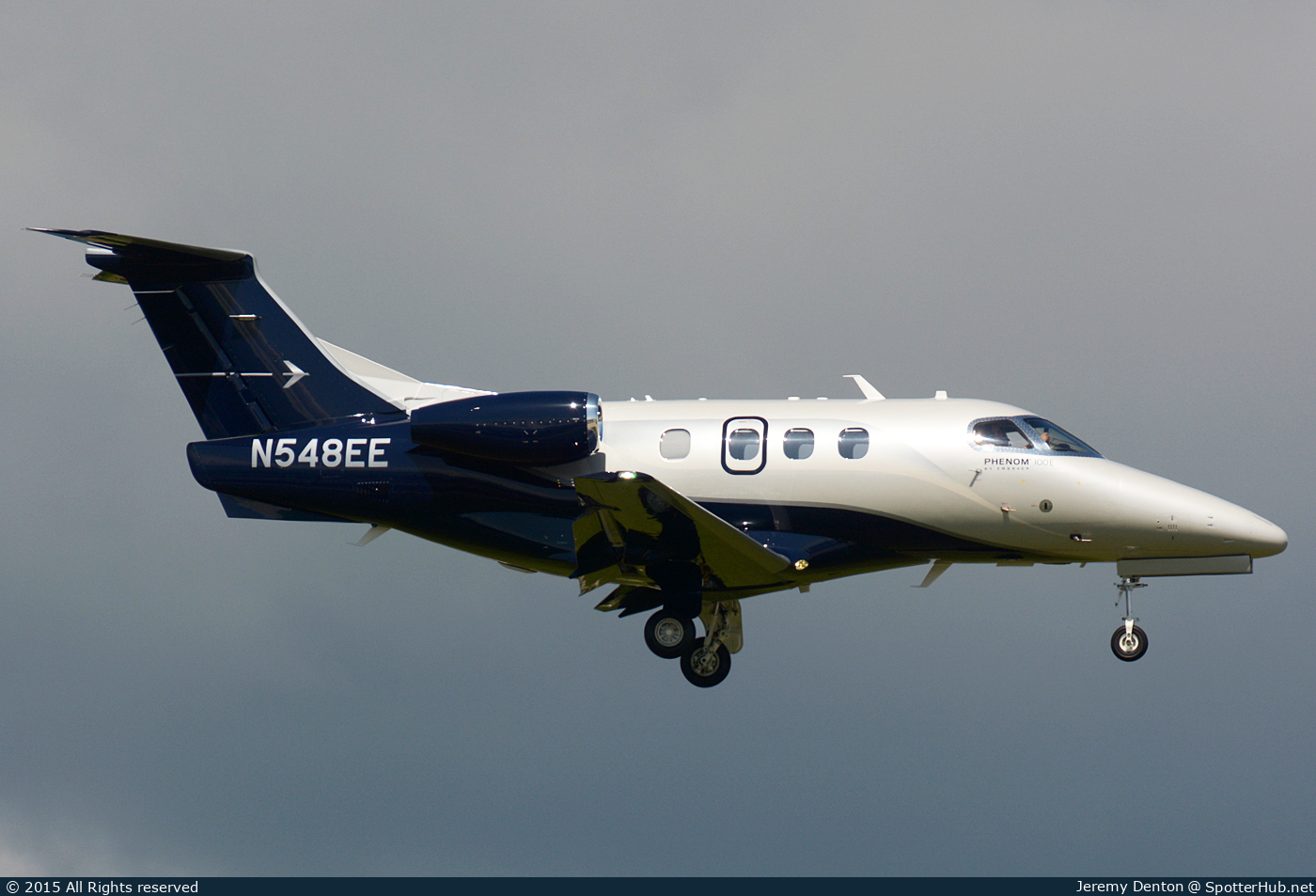 Photo of N548EE - Embraer Phenom 100E operated by Embraer Executive Aircraft