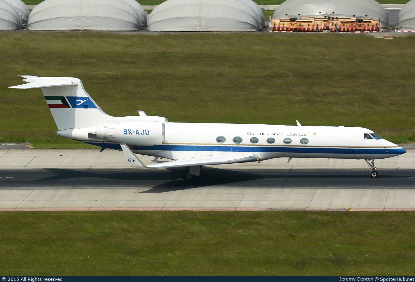 Photo of 9K-AJD - Gulfstream GV operated by Government of Kuwait