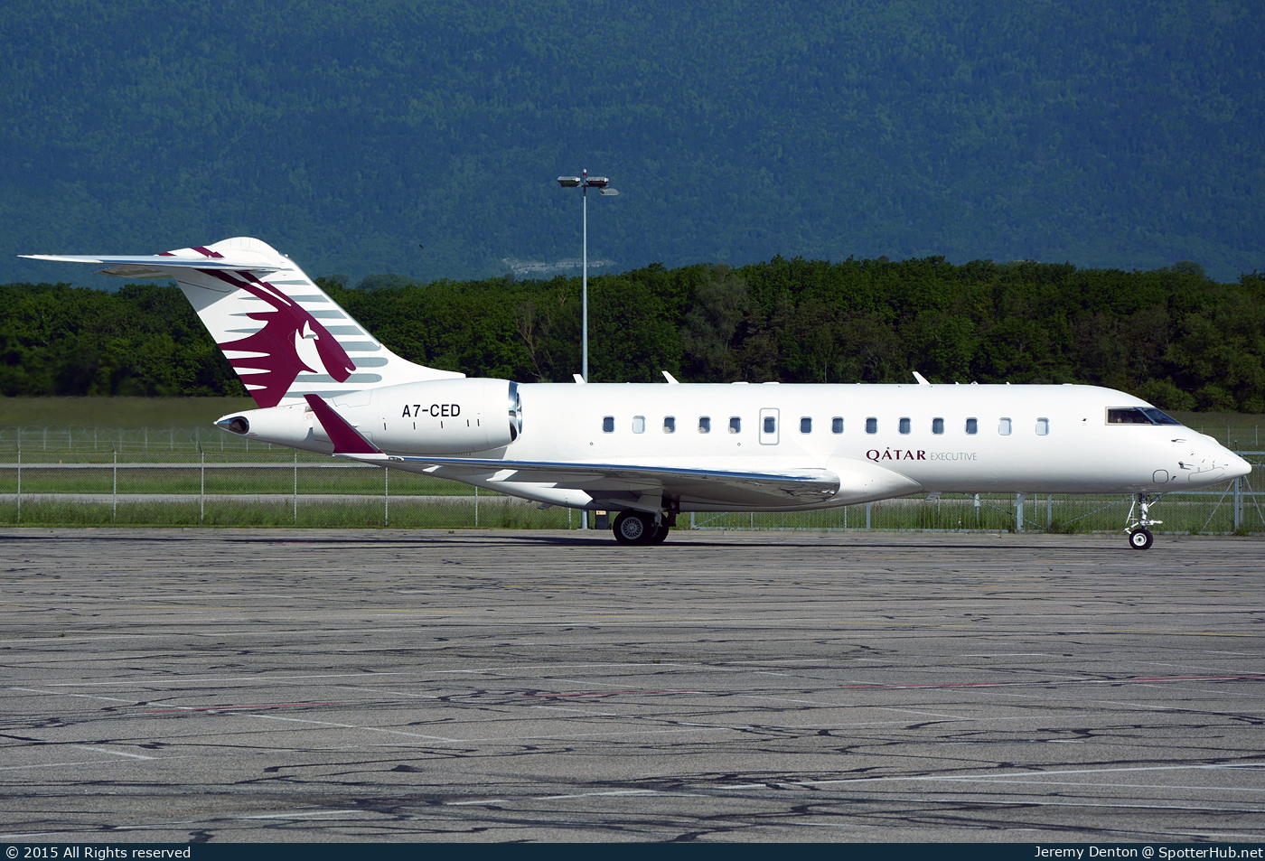Photo of A7-CED - Bombardier Global 5000 operated by Qatar Executive