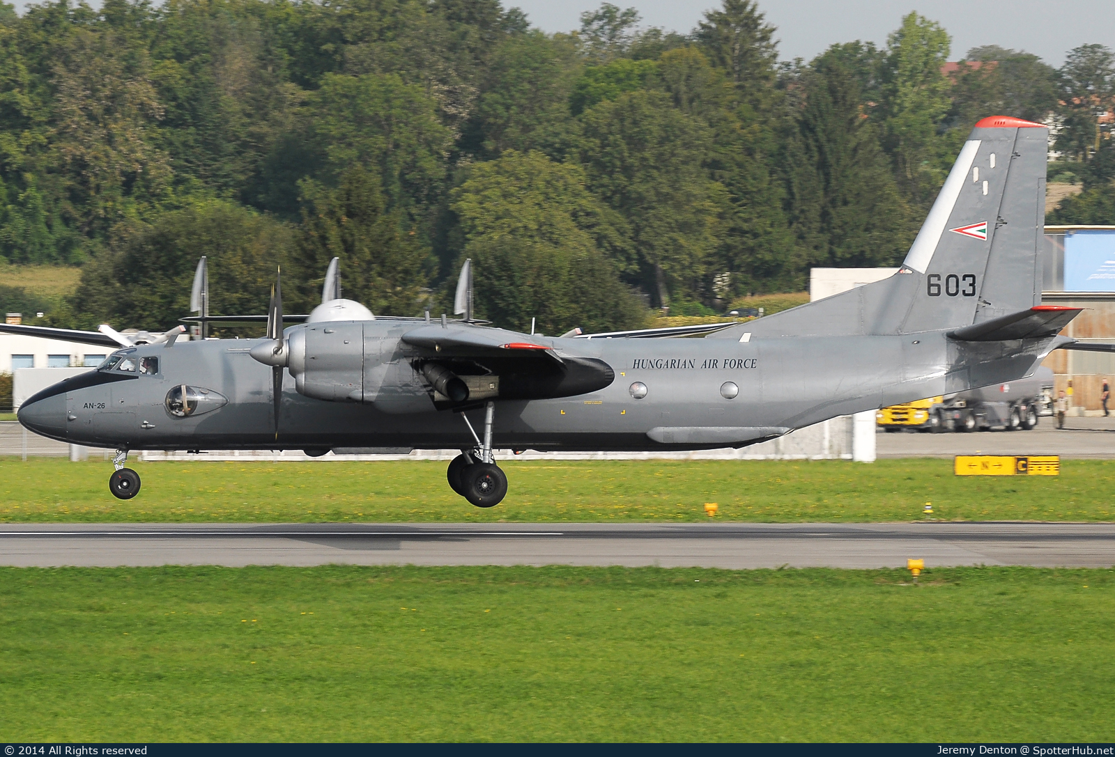 Photo of 603 - Antonov An-26 operated by Hungarian Air Force