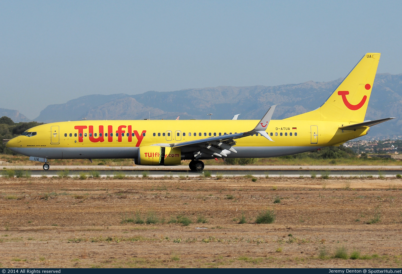 Photo of D-ATUA - Boeing 737-8K5 operated by TUIfly