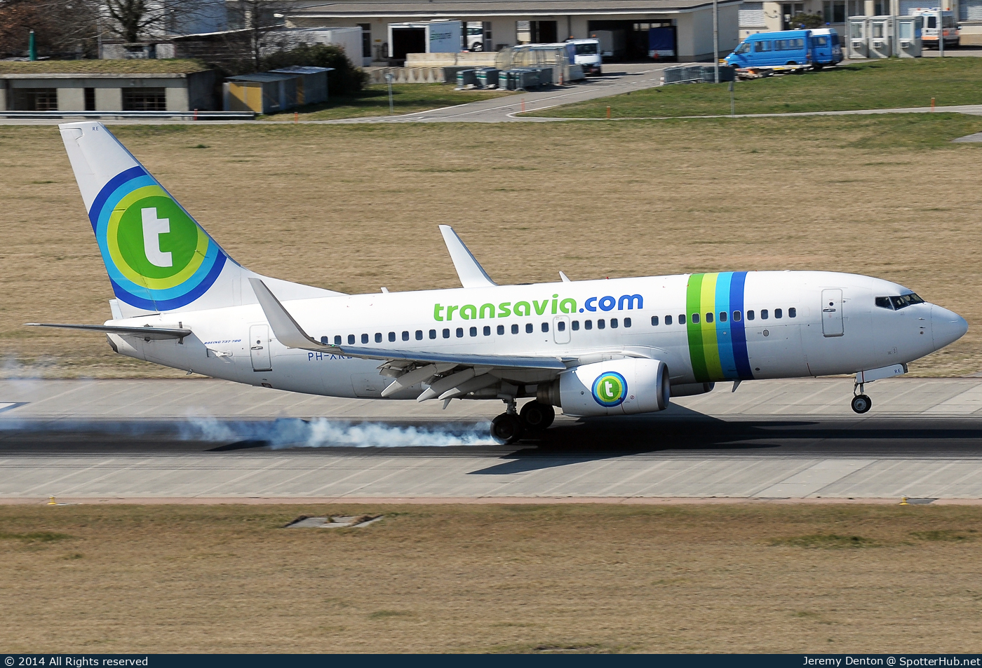 Photo of PH-XRE - Boeing 737-7K2 operated by Transavia