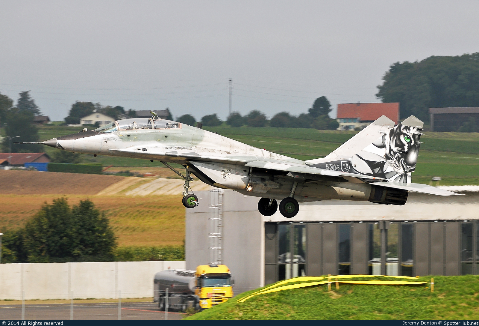 Photo of 5304 - Mikoyan-Gurevich MiG-29UBS Fulcrum-B operated by Slovak Air Force