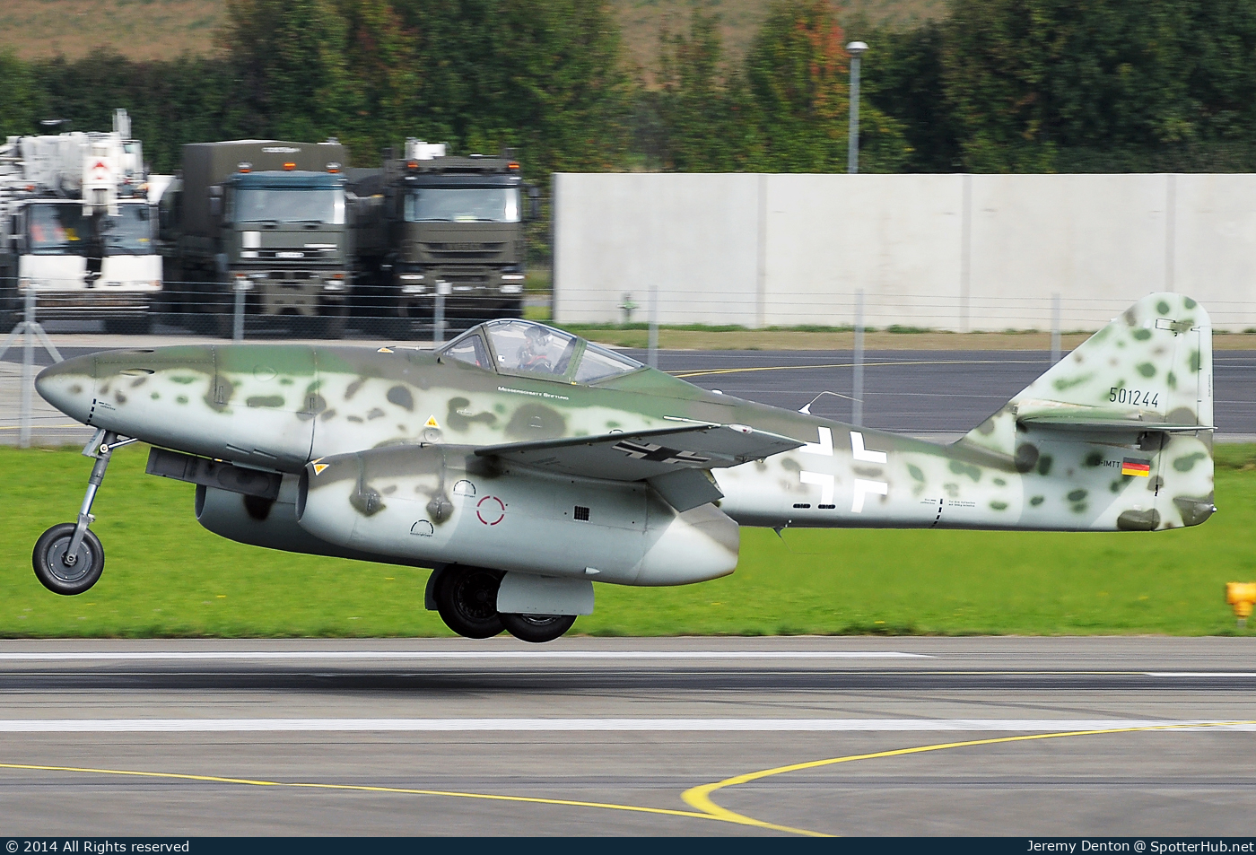 Photo of D-IMTT - Messerschmitt Me 262A/B-1c operated by Flugmuseum Messerschmitt
