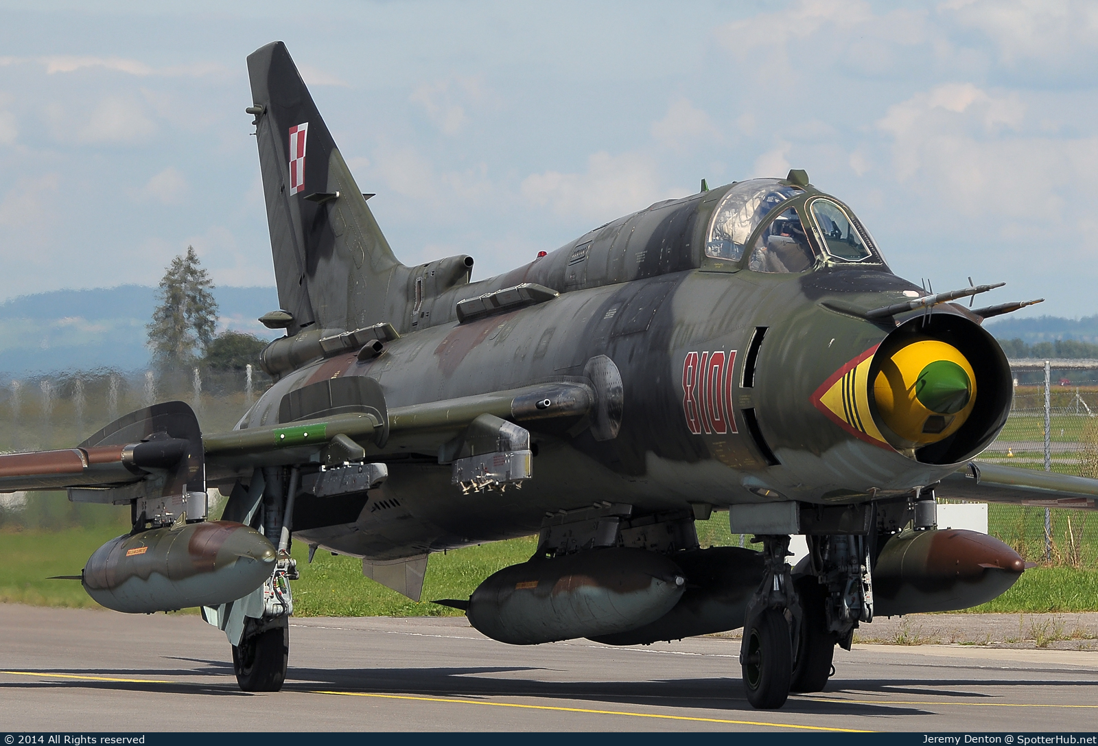 Photo of 8101 - Sukhoi Su-22M4 Fitter-K operated by Polish Air Force