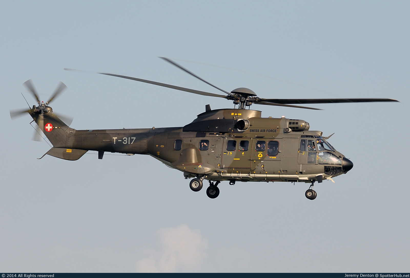 Photo of T-317 - Aérospatiale AS332M1 Super Puma operated by Swiss Air Force