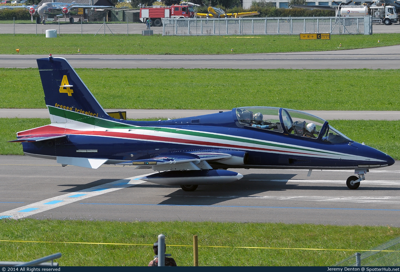 Photo of MM54505 - Aermacchi MB-339PAN operated by Italian Air Force