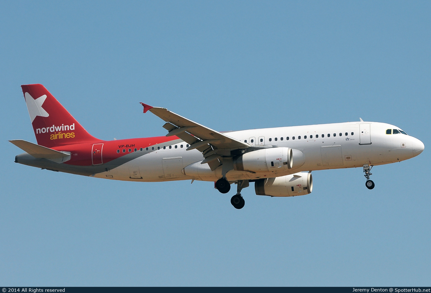 Photo of VP-BJH - Airbus A320-232 operated by Nordwind Airlines