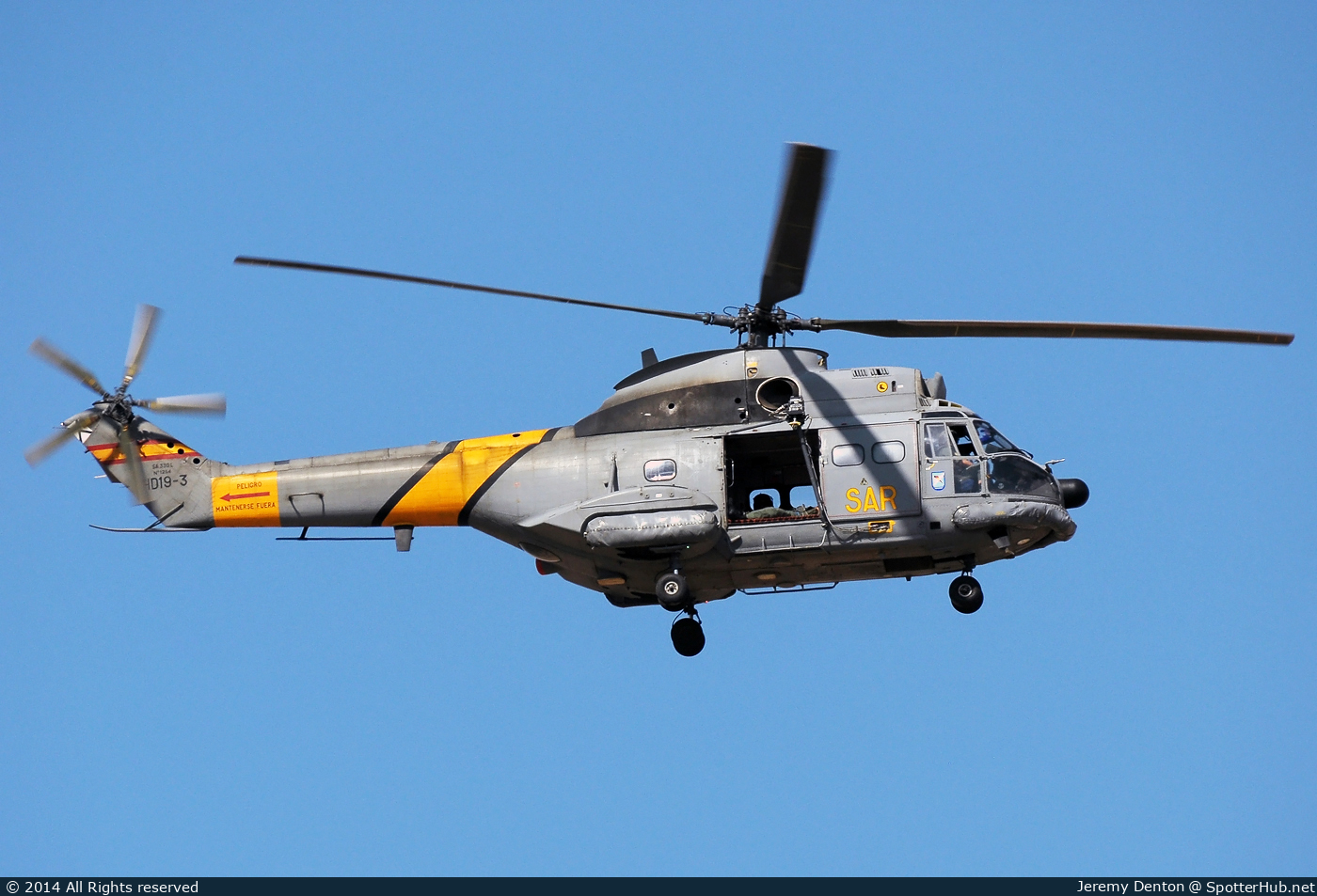 Photo of HD.19-3 - Aérospatiale SA330L Puma operated by Spanish Air Force