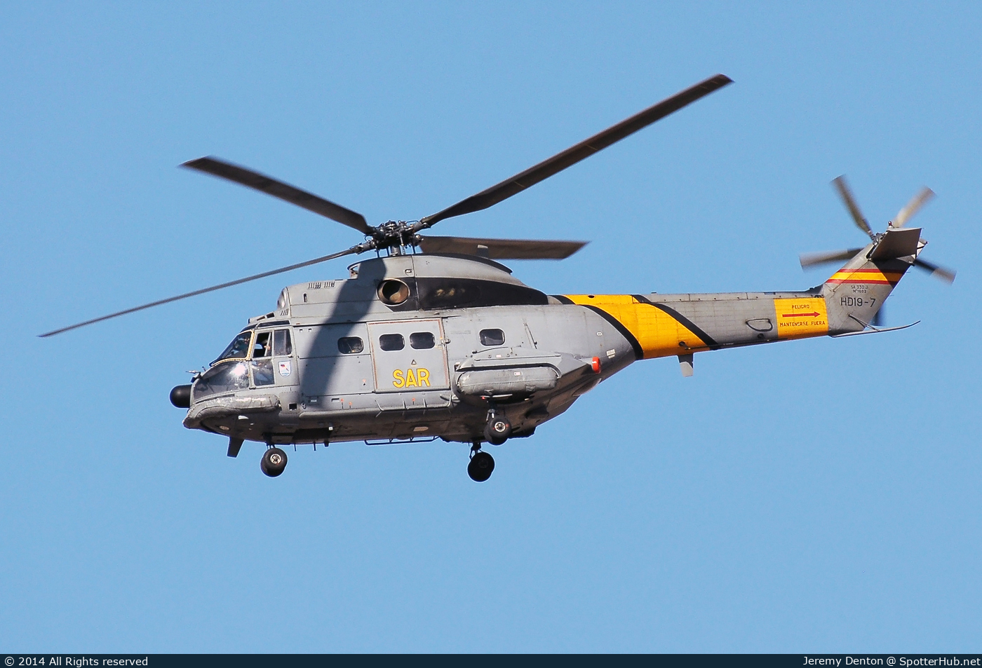 Photo of HD.19-7 - Aérospatiale SA330J Puma operated by Spanish Air Force