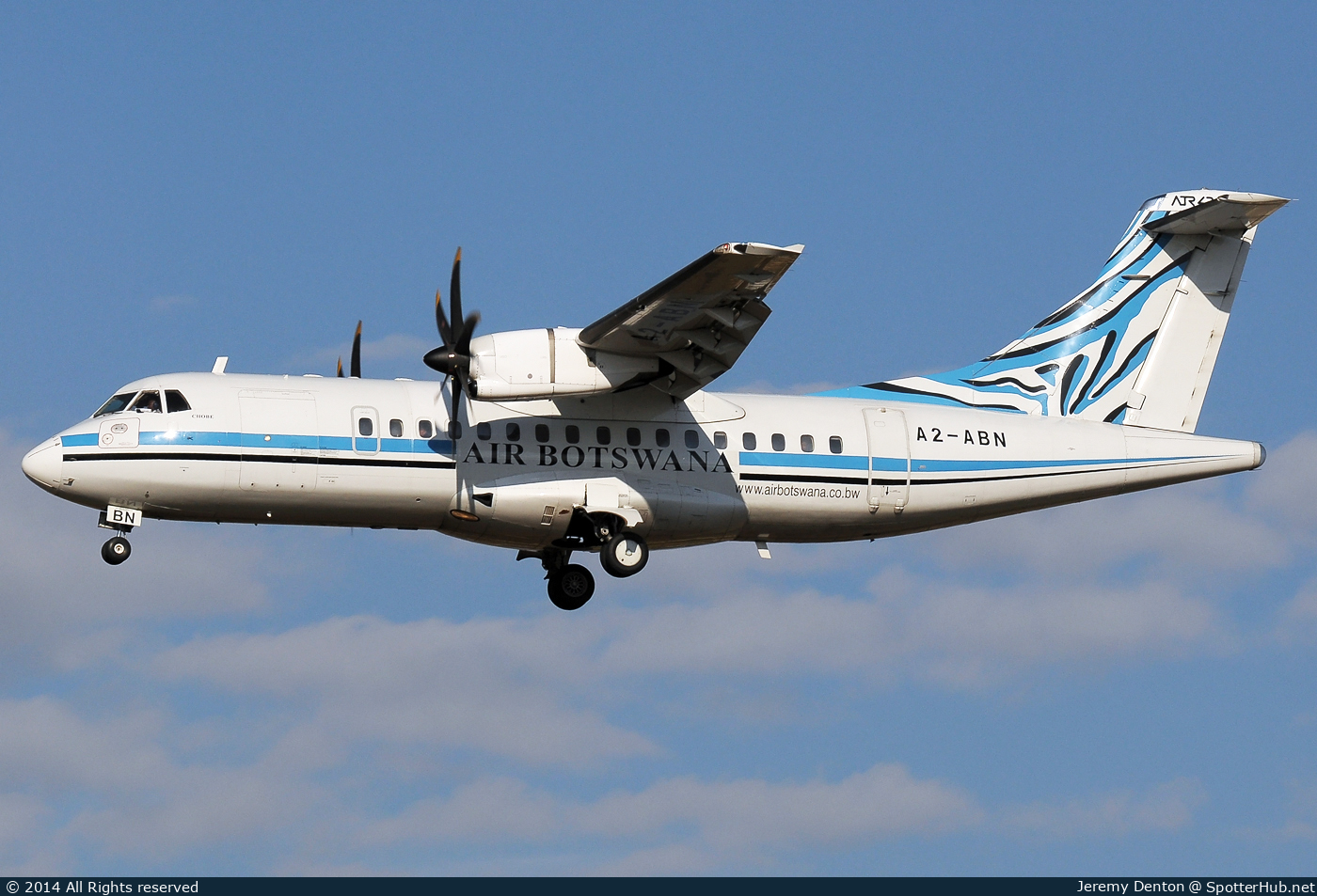 Photo of A2-ABN - ATR 42-500 operated by Air Botswana