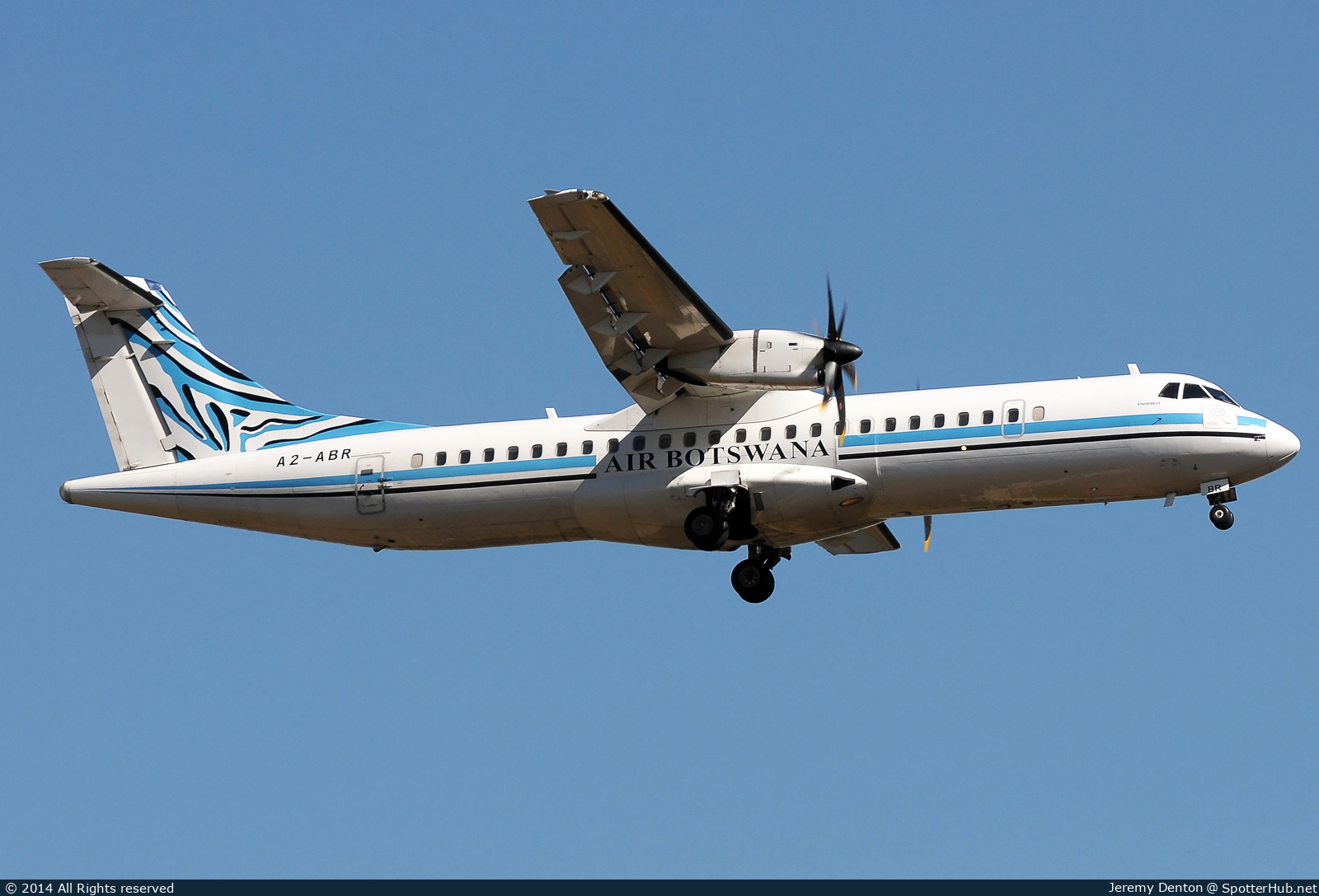 Photo of A2-ABR - ATR 72-500 operated by Air Botswana