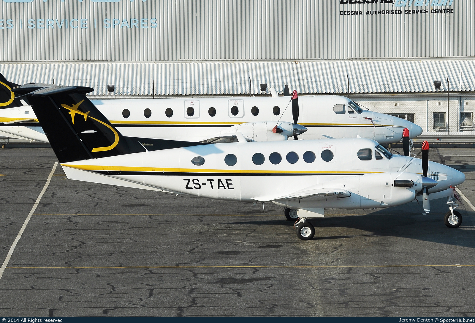Photo of ZS-TAE - Beechcraft 200 Super King Air operated by TAB Charters