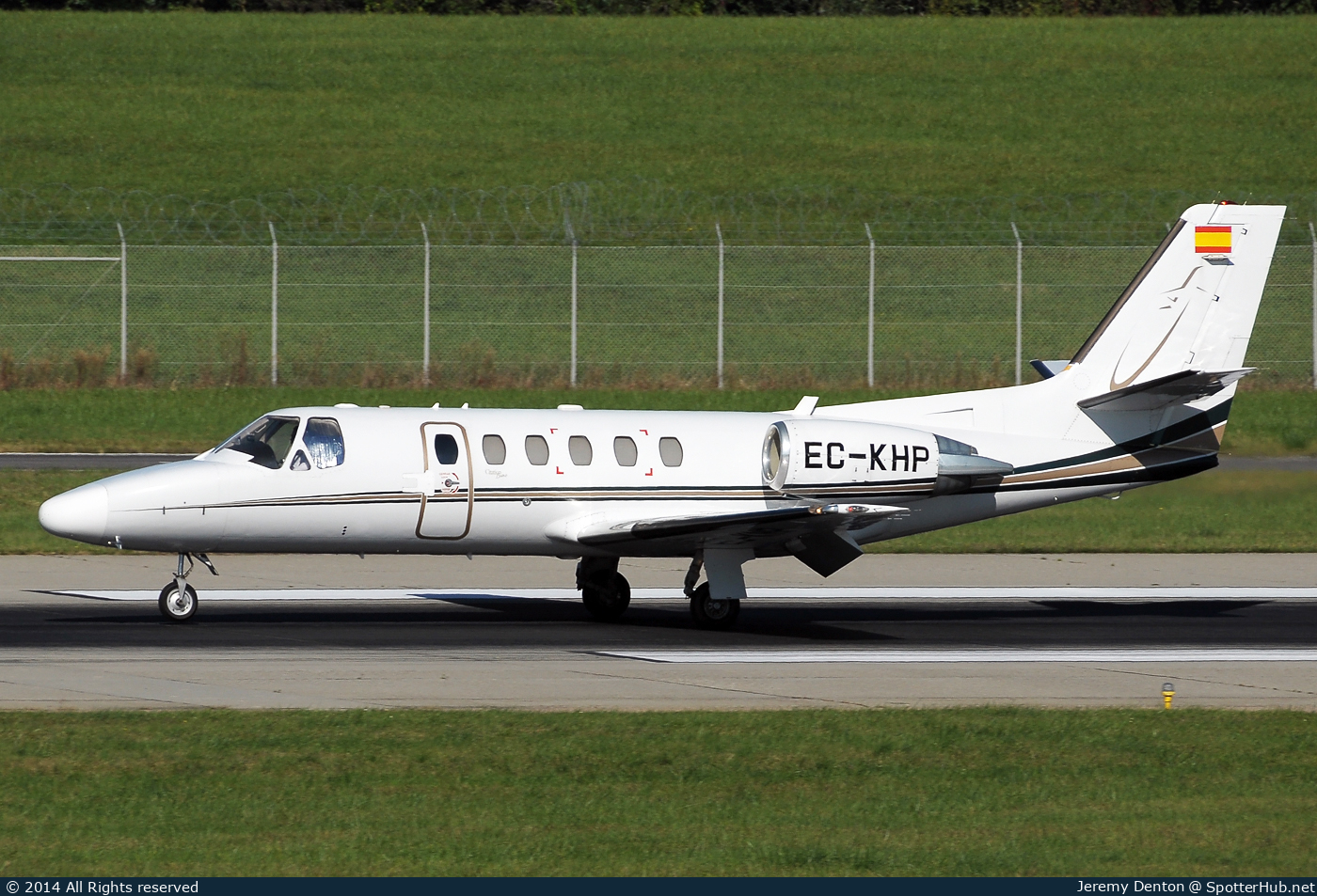 Photo of EC-KHP - Cessna 550B Citation Bravo operated by BKS Air