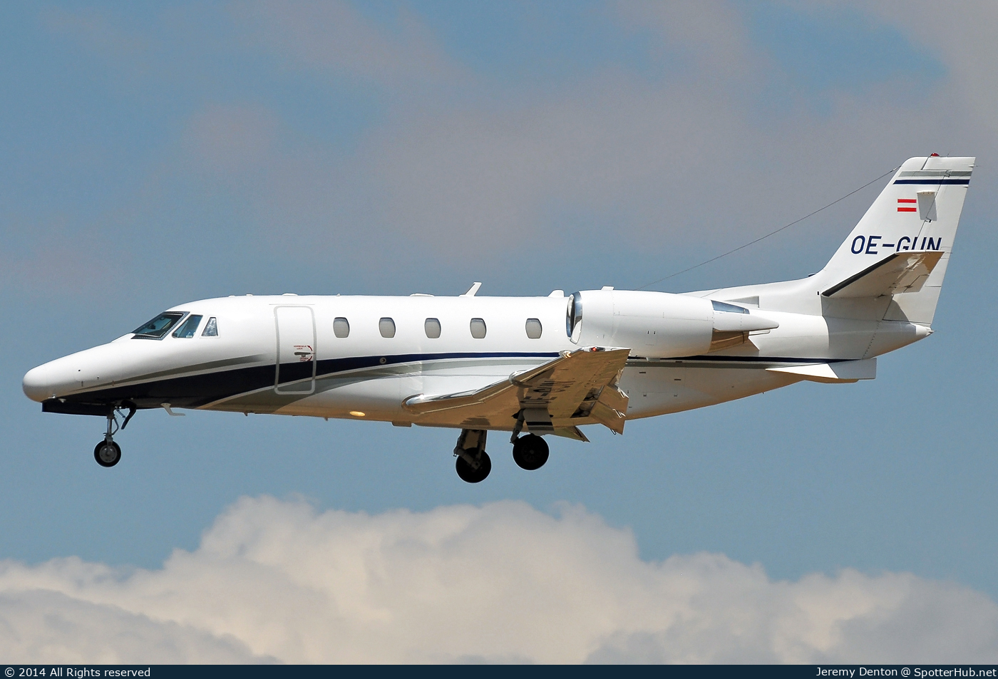 Photo of OE-GUN - Cessna 560XL Citation Excel operated by Salzburg Jet Aviation