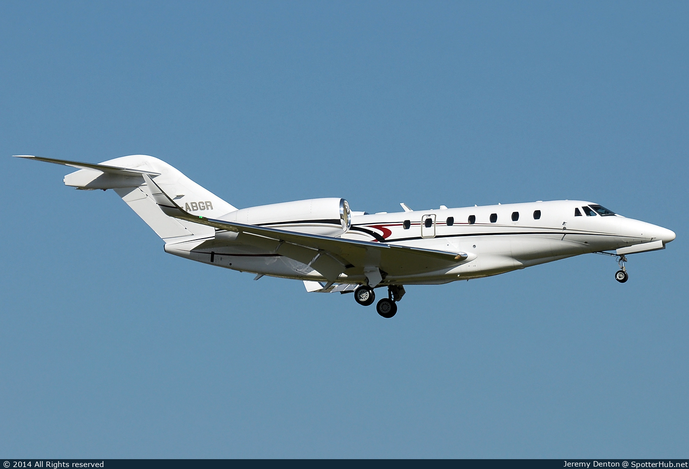 Photo of M-ABGR - Cessna 750 Citation X operated by Private