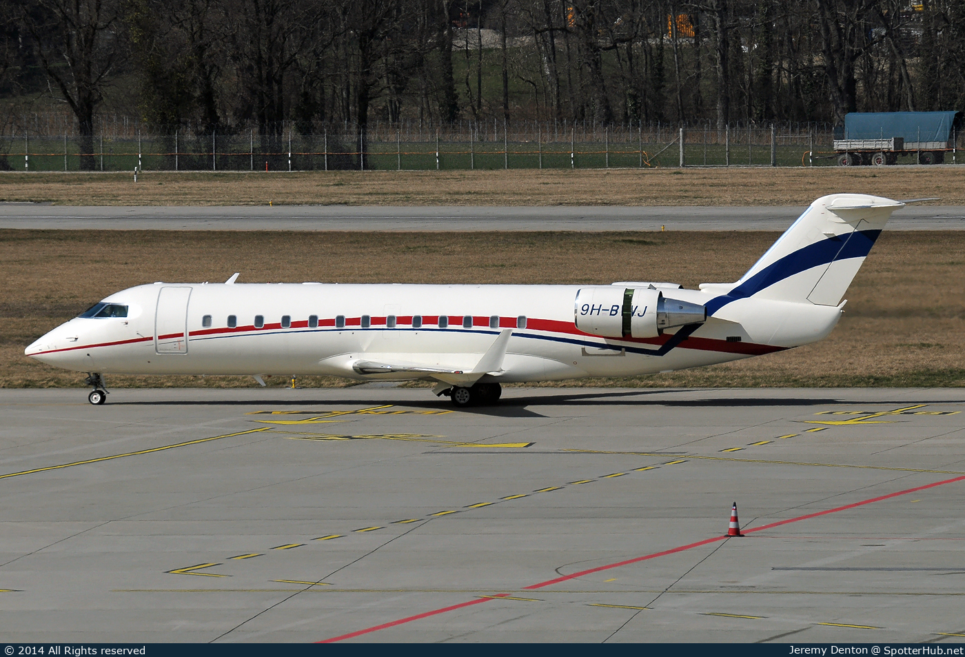 Photo of 9H-BVJ - Bombardier Challenger 850 operated by Blue Square Aviation
