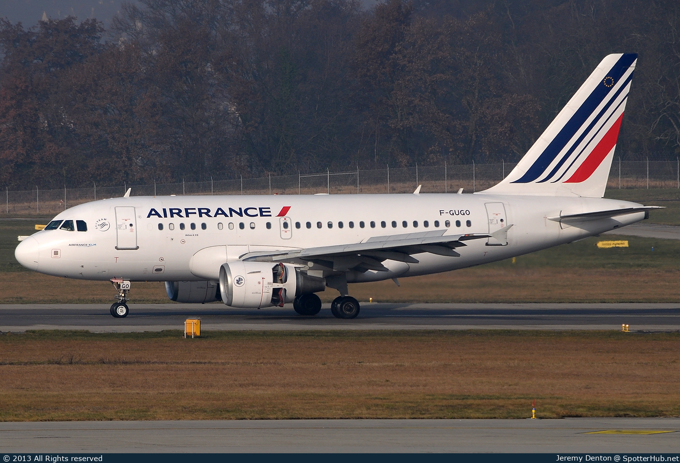 Photo of F-GUGO - Airbus A318-111 operated by Air France