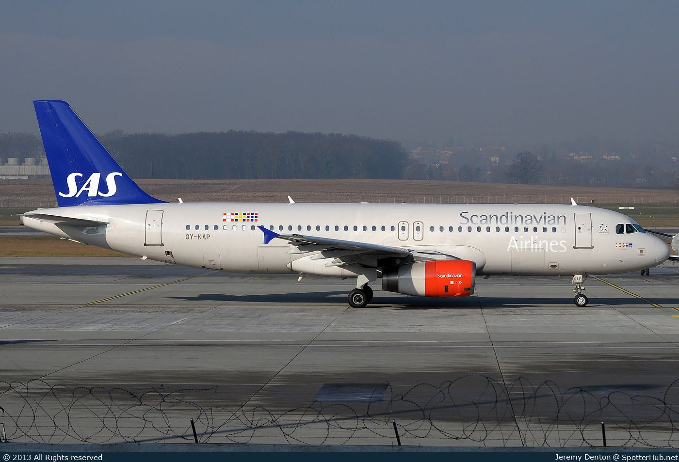 Photo of OY-KAP - Airbus A320-232 operated by SAS Scandinavian Airlines