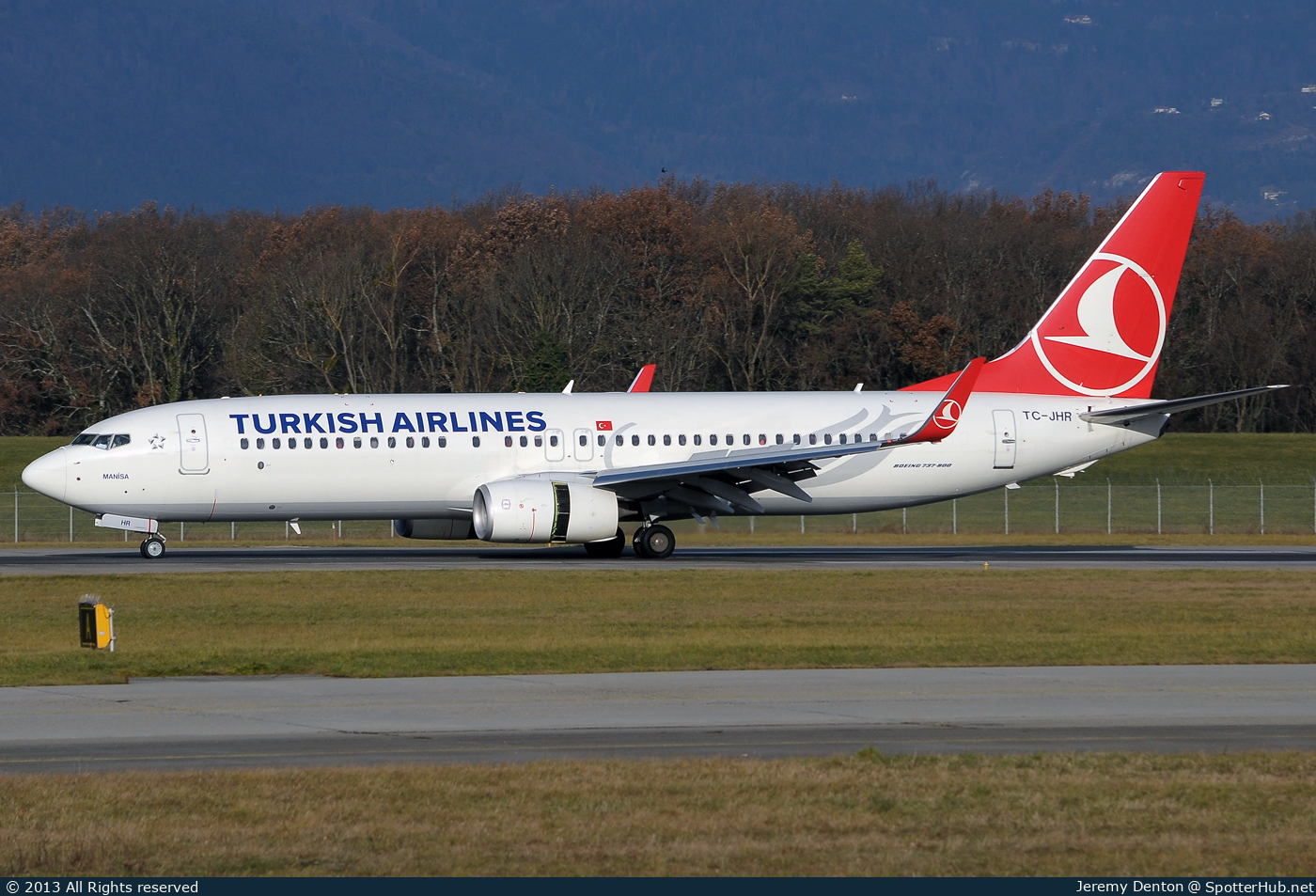Photo of TC-JHR - Boeing 737-8F2 operated by Turkish Airlines