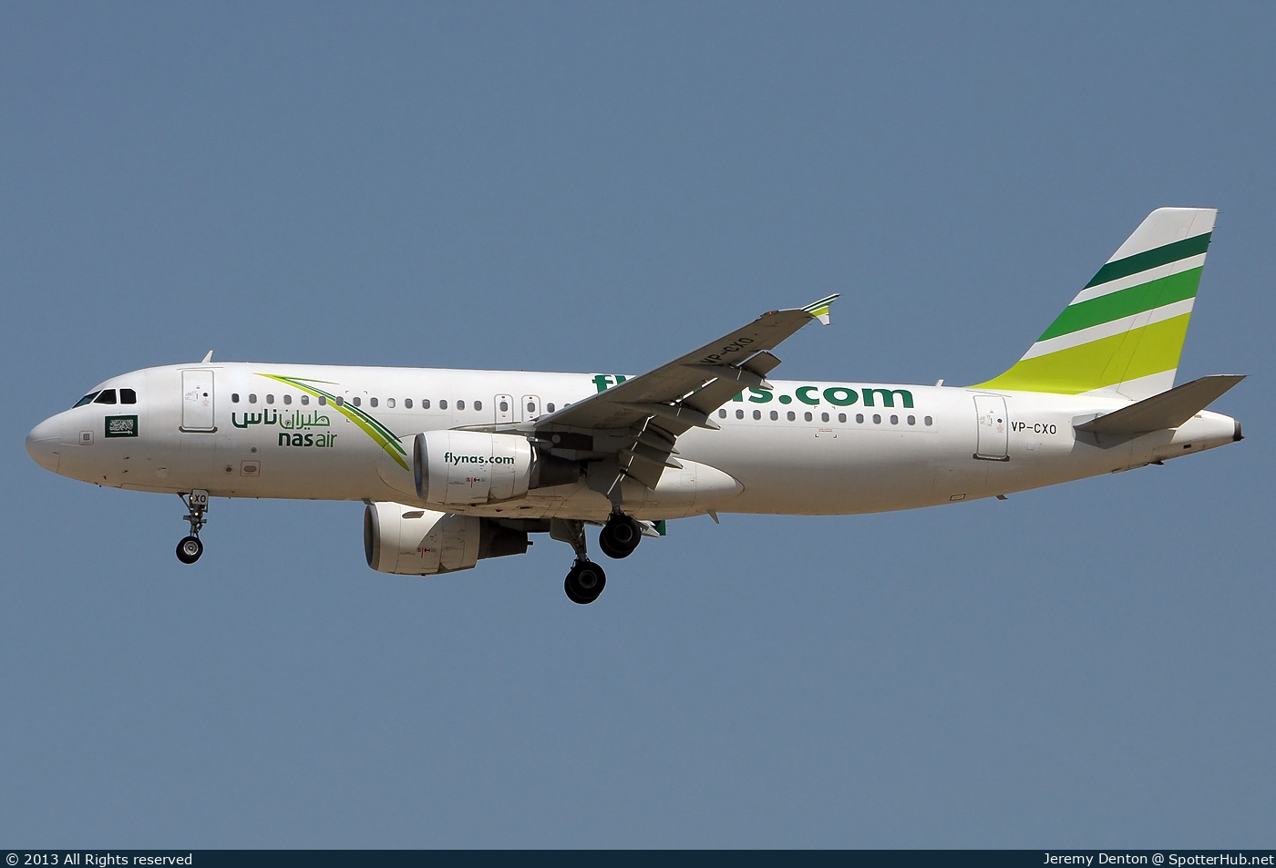 Photo of VP-CXO - Airbus A320-214 operated by Nas Air