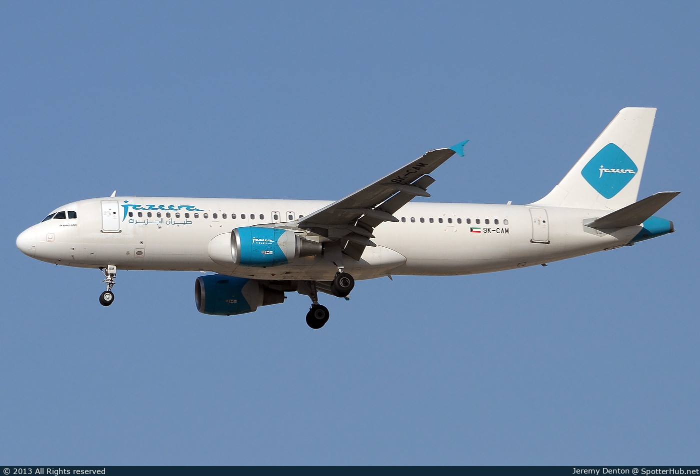 Photo of 9K-CAM - Airbus A320-214 operated by Jazeera Airways