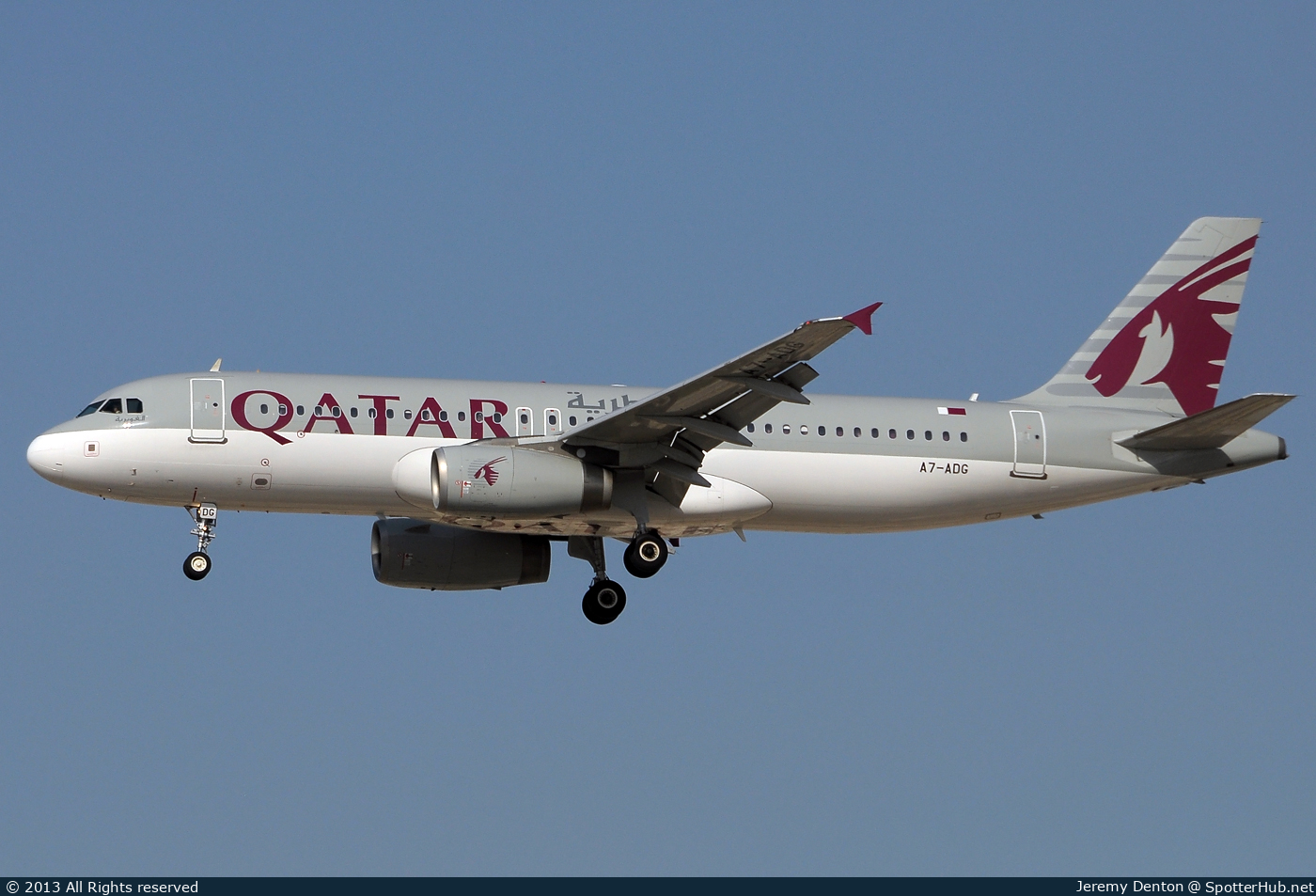 Photo of A7-ADG - Airbus A320-232 operated by Qatar Airways
