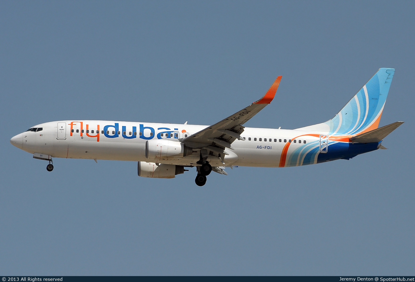 Photo of A6-FDI - Boeing 737-8KN operated by flydubai