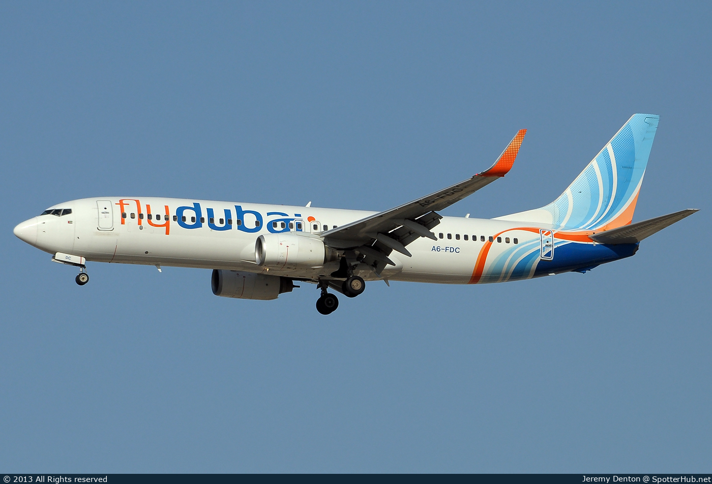 Photo of A6-FDC - Boeing 737-8KN operated by flydubai