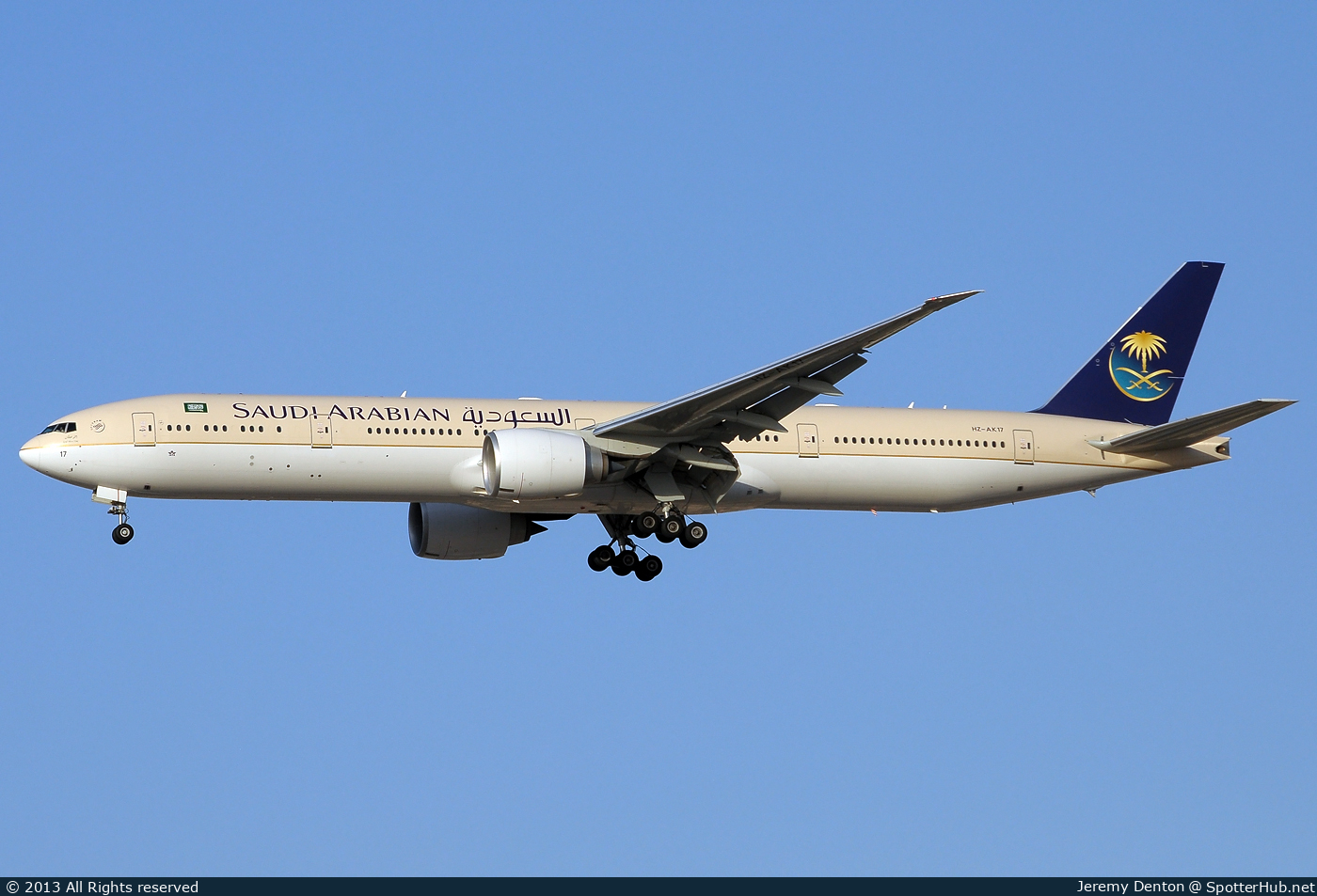 Photo of HZ-AK17 - Boeing 777-368(ER) operated by Saudi Arabian Airlines