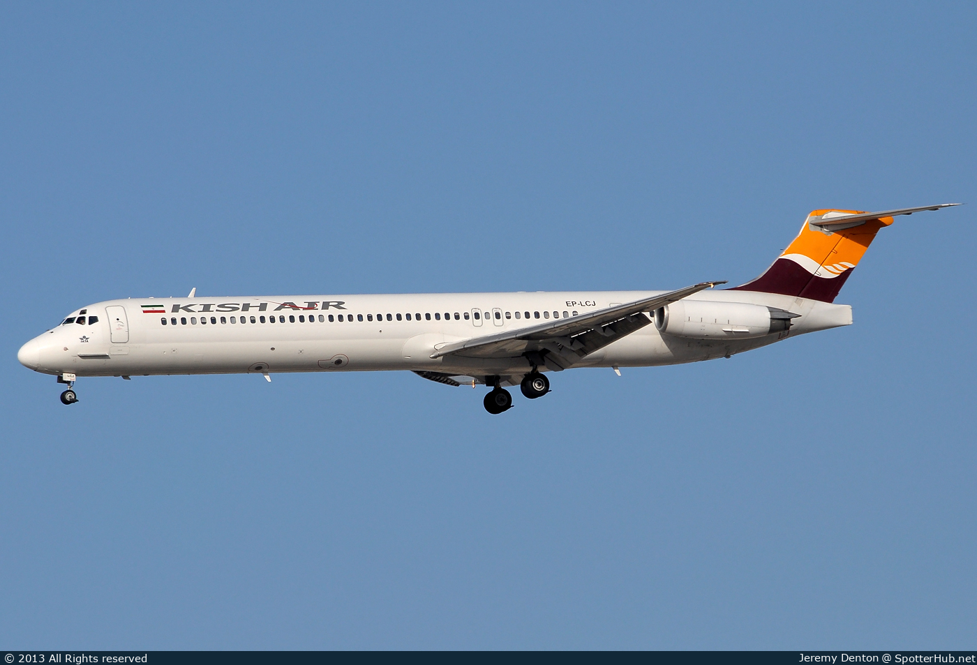 Photo of EP-LCJ - McDonnell Douglas MD-82 operated by Kish Air