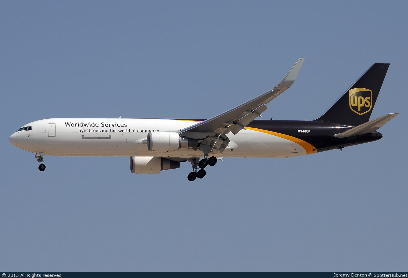 Photo of N346UP - Boeing 767-34AF operated by UPS United Parcel Service