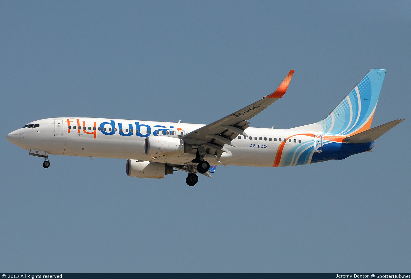 Photo of A6-FDQ - Boeing 737-8KN operated by flydubai