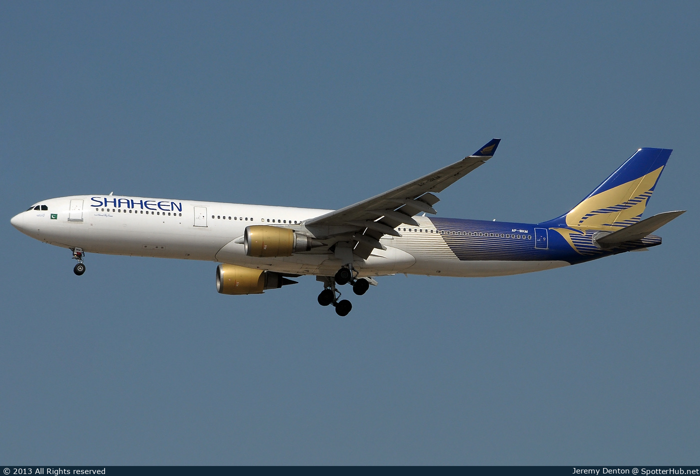 Photo of AP-BKM - Airbus A330-301 operated by Shaheen Air