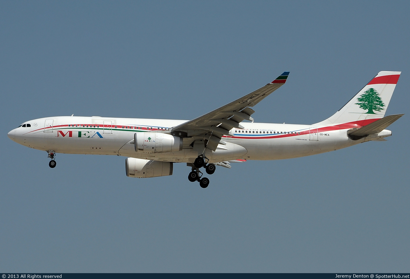 Photo of OD-MEA - Airbus A330-243 operated by MEA Middle East Airlines