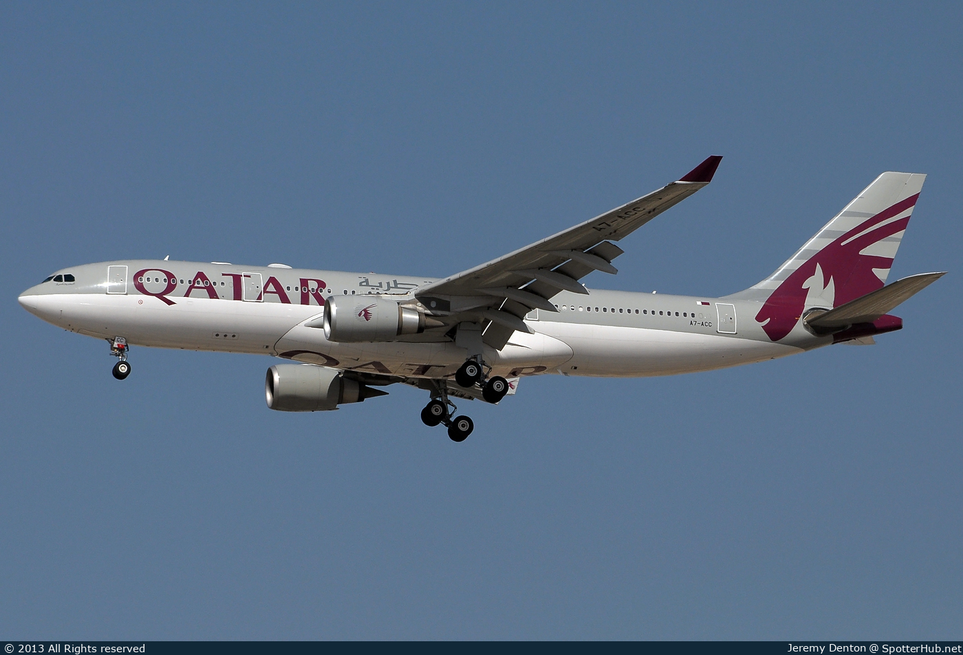 Photo of A7-ACC - Airbus A330-202 operated by Qatar Airways